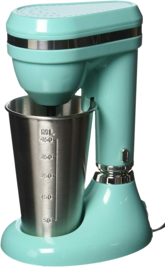 Brentwood Classic Milkshake Maker, 15 oz, Turquoise,SM-1200B