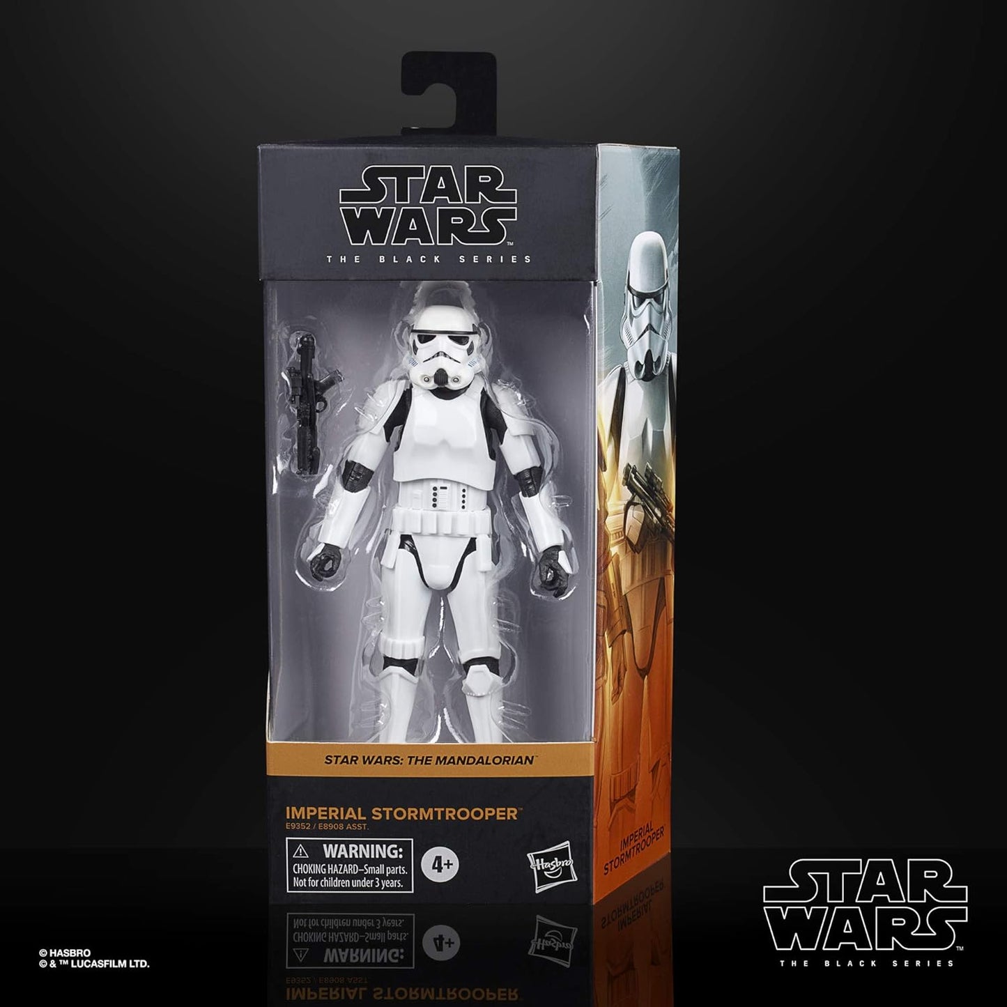 STAR WARS The Black Series Imperial Stormtrooper Toy 6-Inch-Scale The Mandalorian Collectible Action Figure