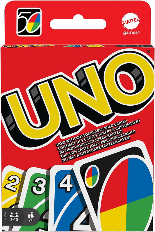 UNO - Classic Color & Number Matching Card Game - 112 Cards