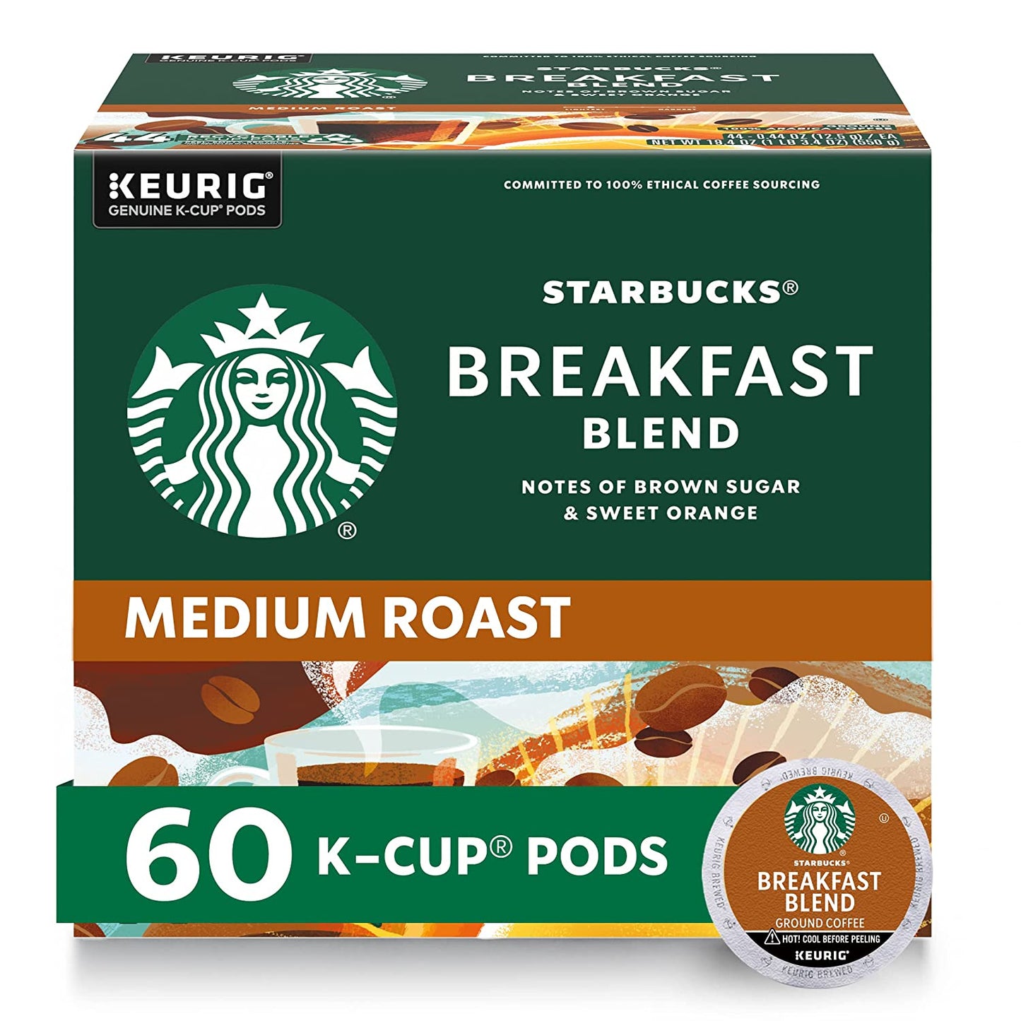 Starbucks K-Cup Coffee Pods—Medium Roast Coffee